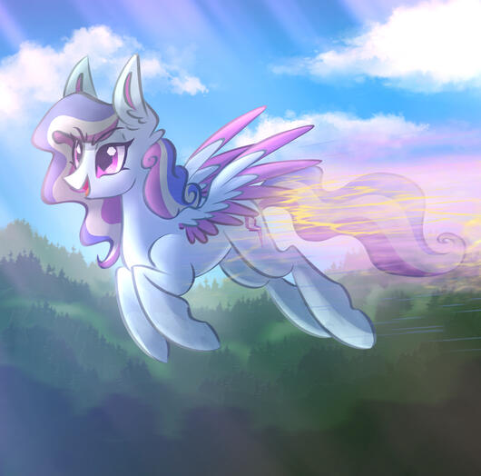 Shaded & Illustrative Nature Background