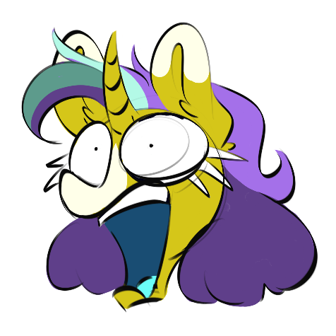 Unshaded Colored Sketch PNG